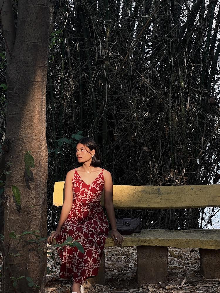 Red Lilypond Cami Dress