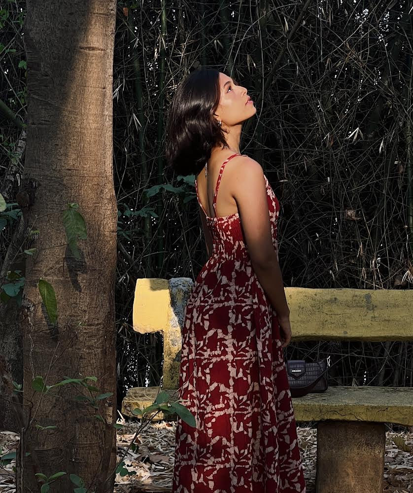 Red Lilypond Cami Dress