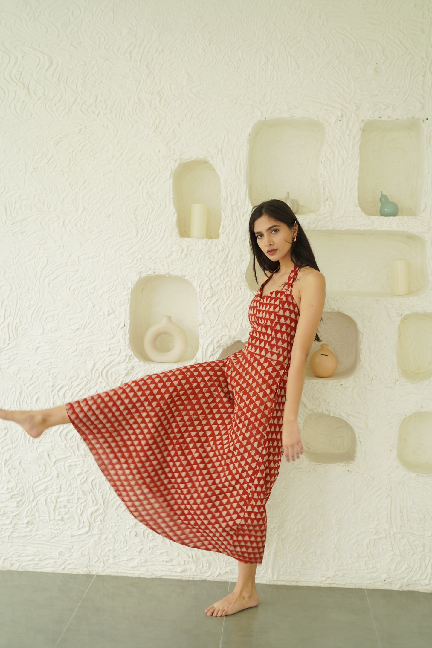 Pearl Halter Dress