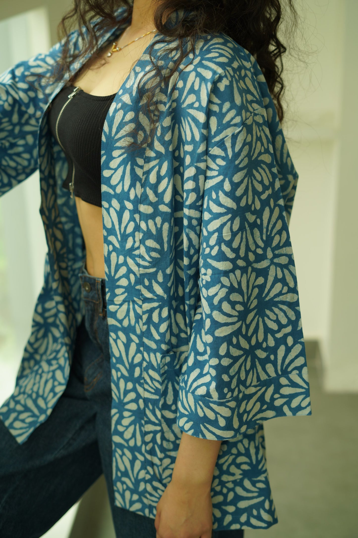 Blue Rose Shrug