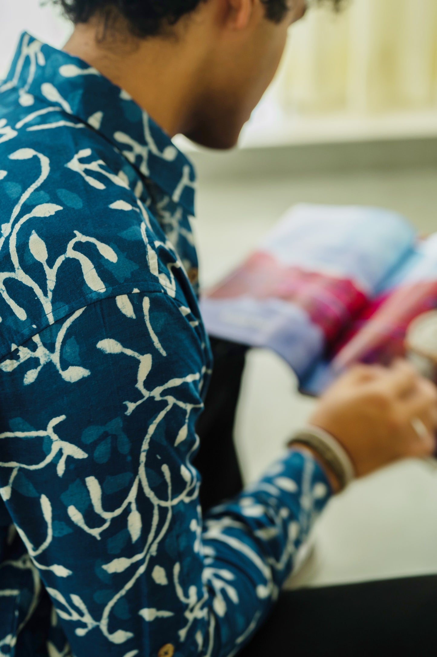Forget-Me-Not Boyfriend Shirt