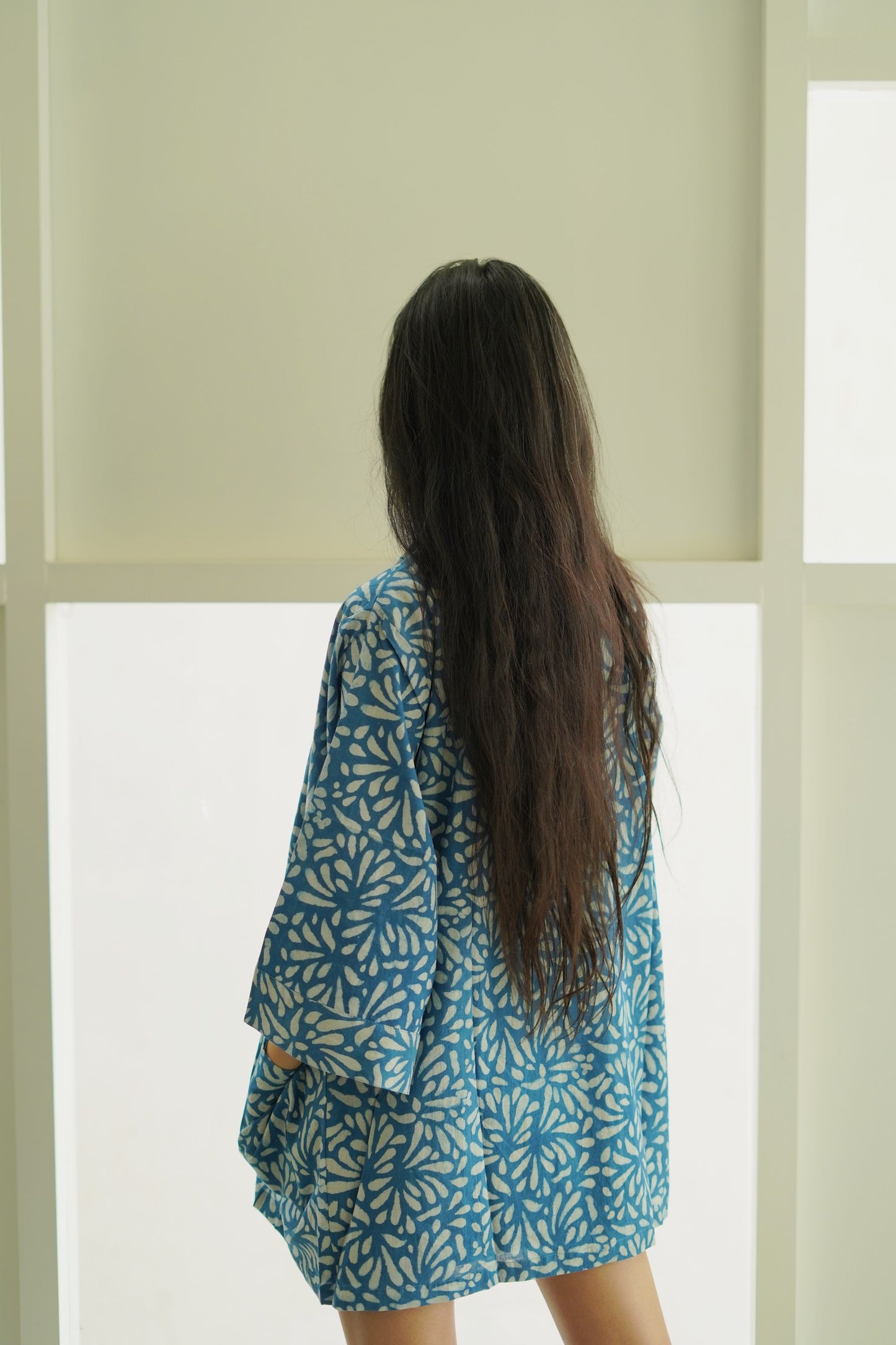 Blue Rose Shrug