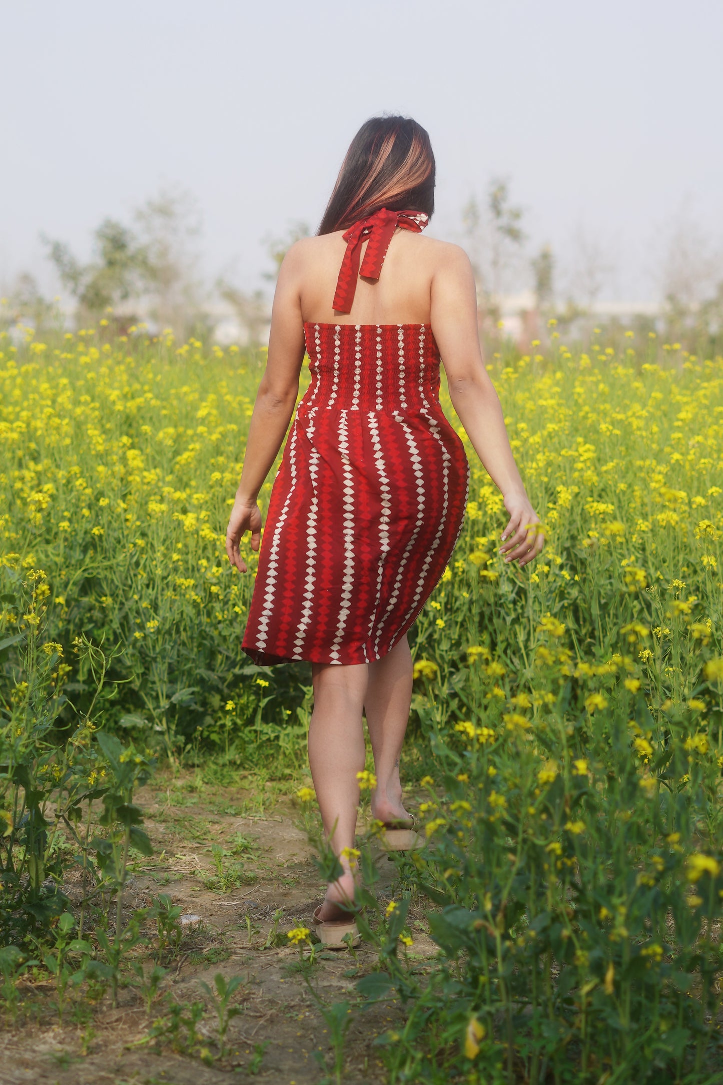 Strawberry Shortcake Summer Halter Dress