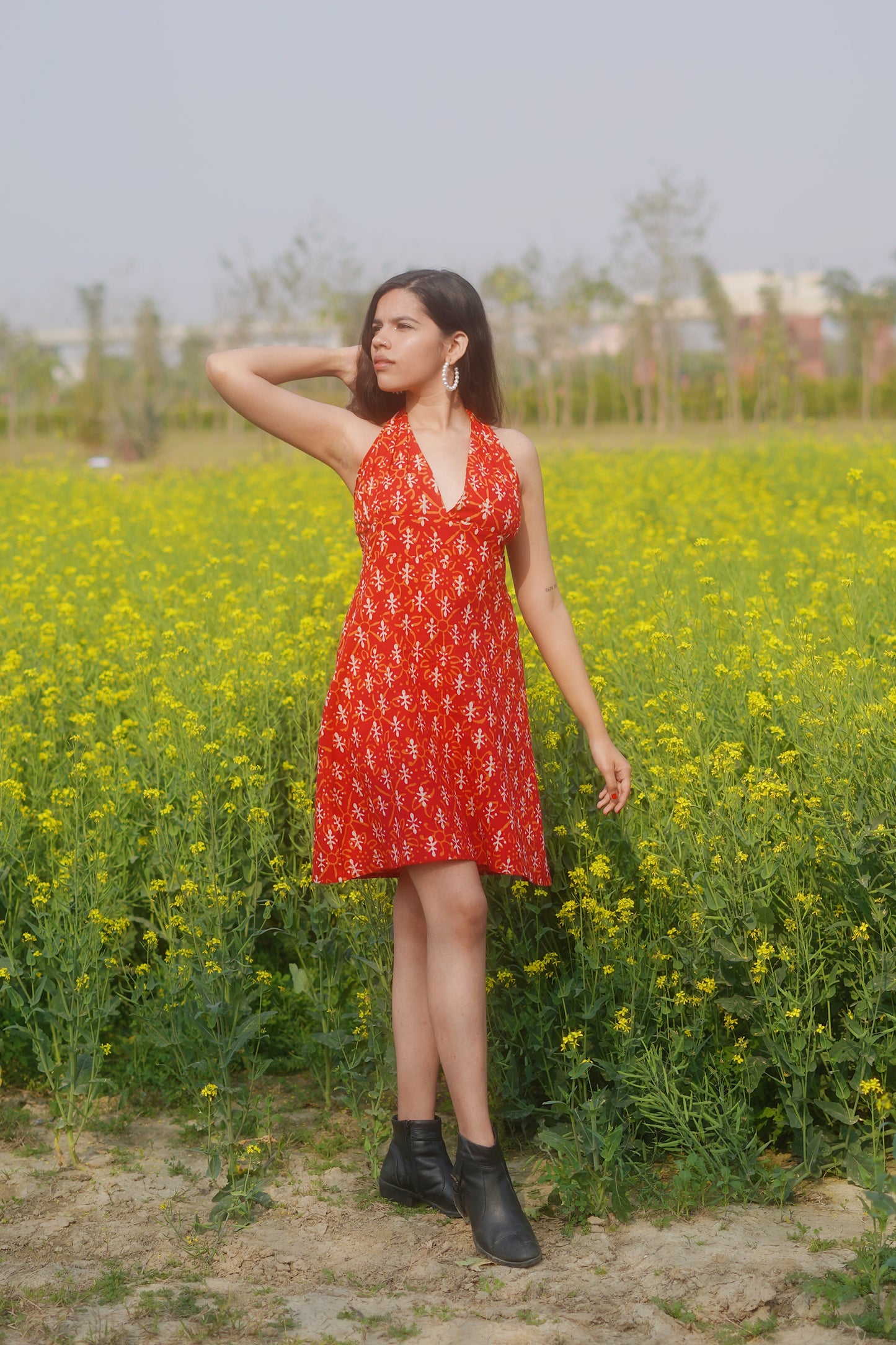 Be My Valentine Summer Halter Dress