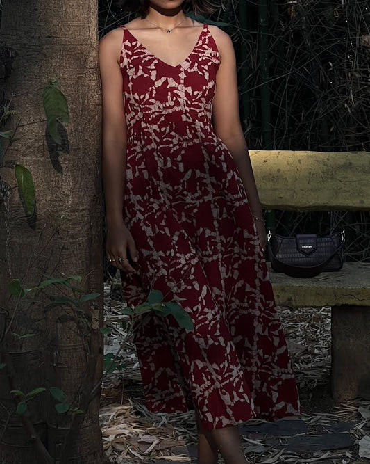 Red Lilypond Cami Dress