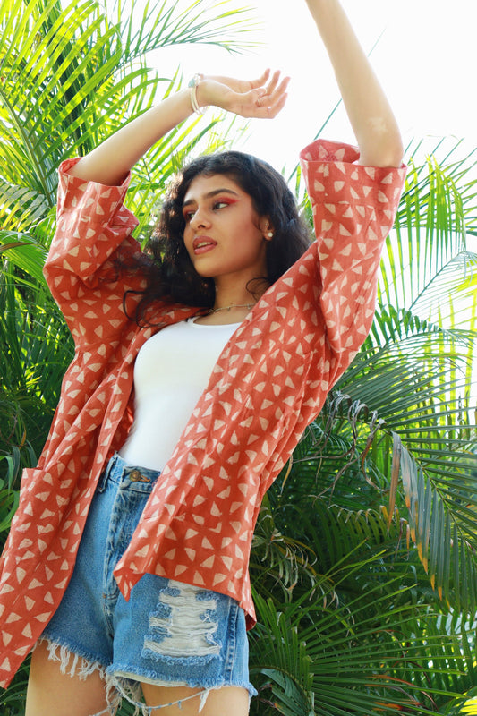 Orange Shrug