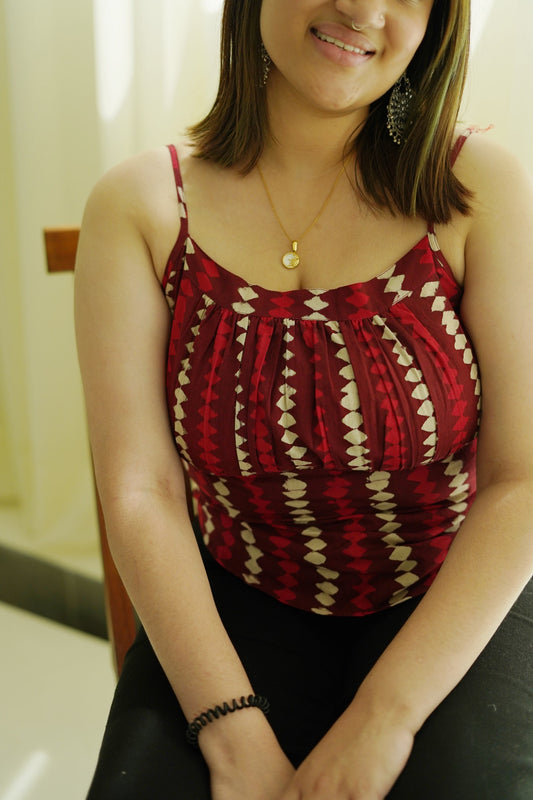 Strawberry Cami Top